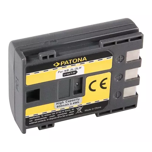obrázek produktu Patona PT1002 - Canon NB-2LH 600mAh Li-Ion