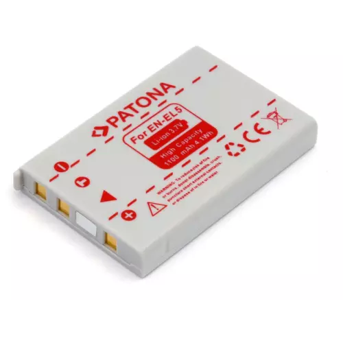 obrázek produktu Patona PT1037 - Nikon EN-EL5 1000mAh Li-Ion