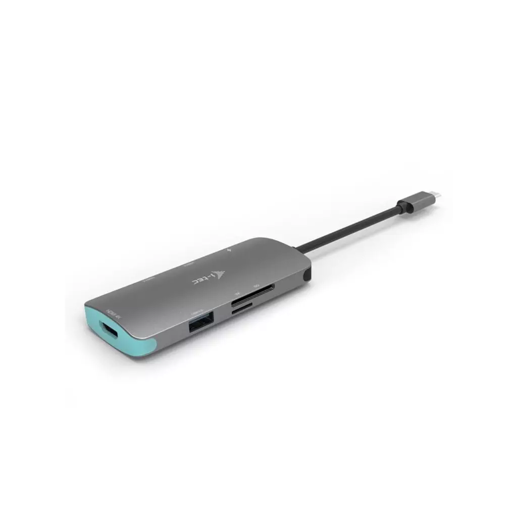 Obrázek produktu i-tec USB-C Metal Nano Dock 4K HDMI + Power Delivery 60W - stříbrná