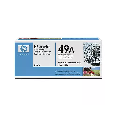obrázek produktu HP 49A Black Toner (2500 stran) pro LJ 1160, 1320 (Q5949A) - originální