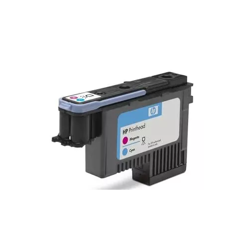 obrázek produktu HP 72 Cyan and Magenta Printhead pro DJ T1100 (C9383A) - originální - purpurová/magenta