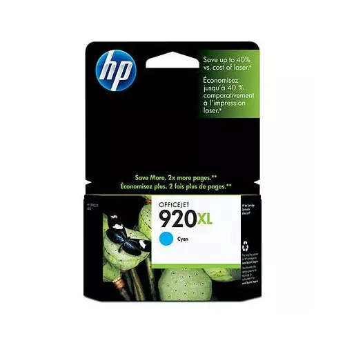 obrázek produktu HP 920XL Cyan (700 stran) pro OJ 6500 (CD972AE) - originální