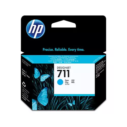 obrázek produktu HP 711 CZ134A  - azurová/cyan