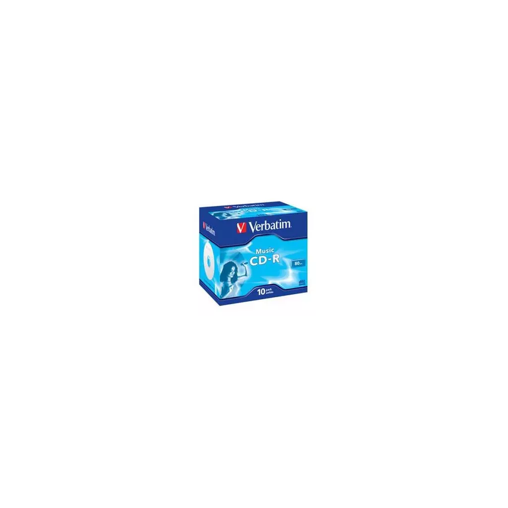Obrázek produktu Verbatim CD-R Music 16x, 10 ks (Jewel)