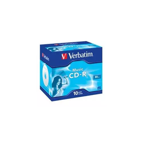 obrázek produktu Verbatim CD-R Music 16x, 10 ks (Jewel)