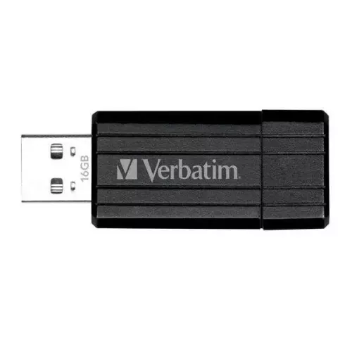 obrázek produktu Verbatim PinStripe, 16GB - černá
