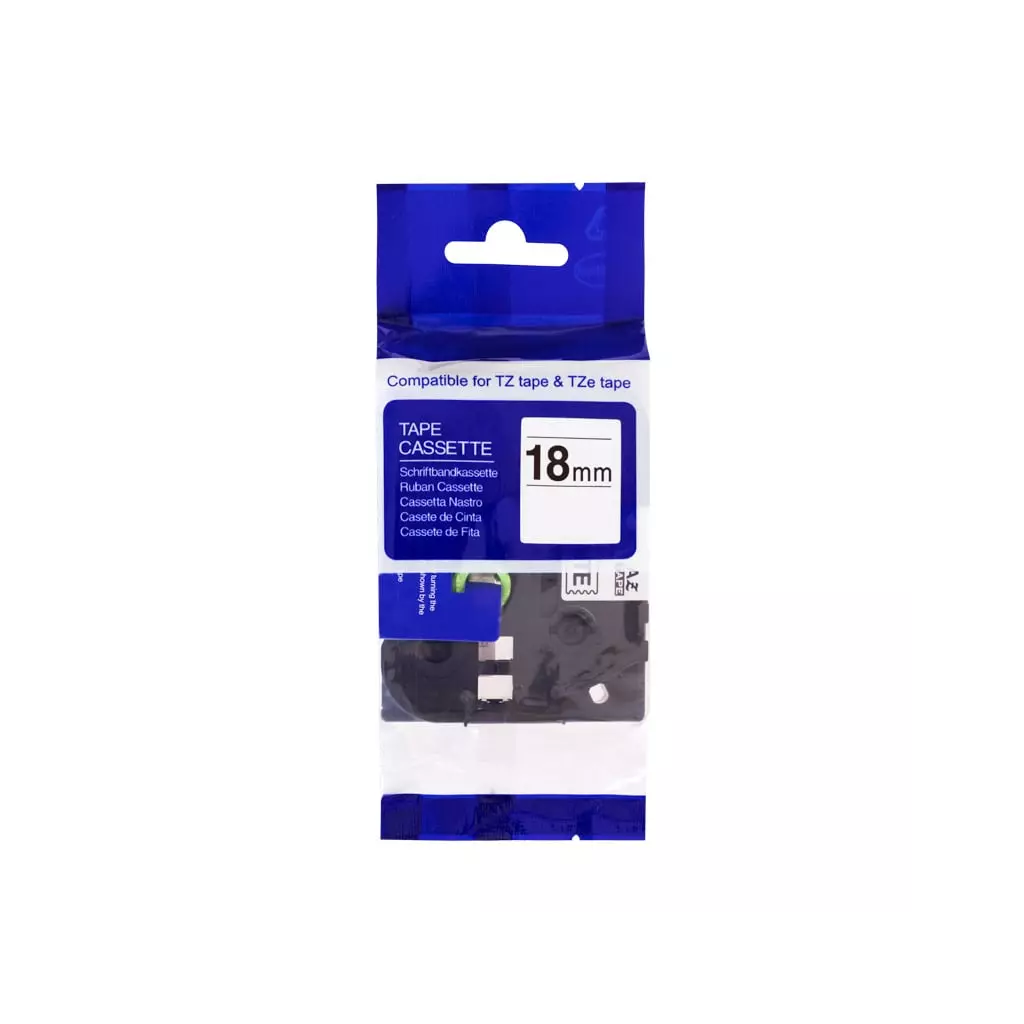 Obrázek produktu PRINTLINE kompatibilní páska s Brother TZE-S641, 18mm, černý tisk/žlutý podklad, ext. adh.