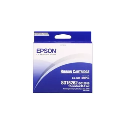 obrázek produktu Epson barvicí páska čená S015262 pro LQ-680, 680Pro - černá