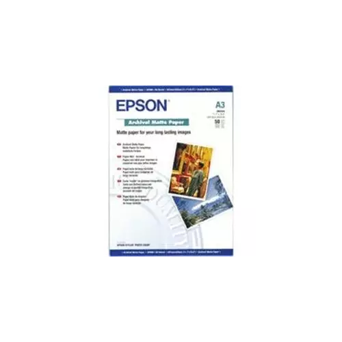 obrázek produktu Epson Paper A3 Archival Matte (50 sheets), 192 g/m2