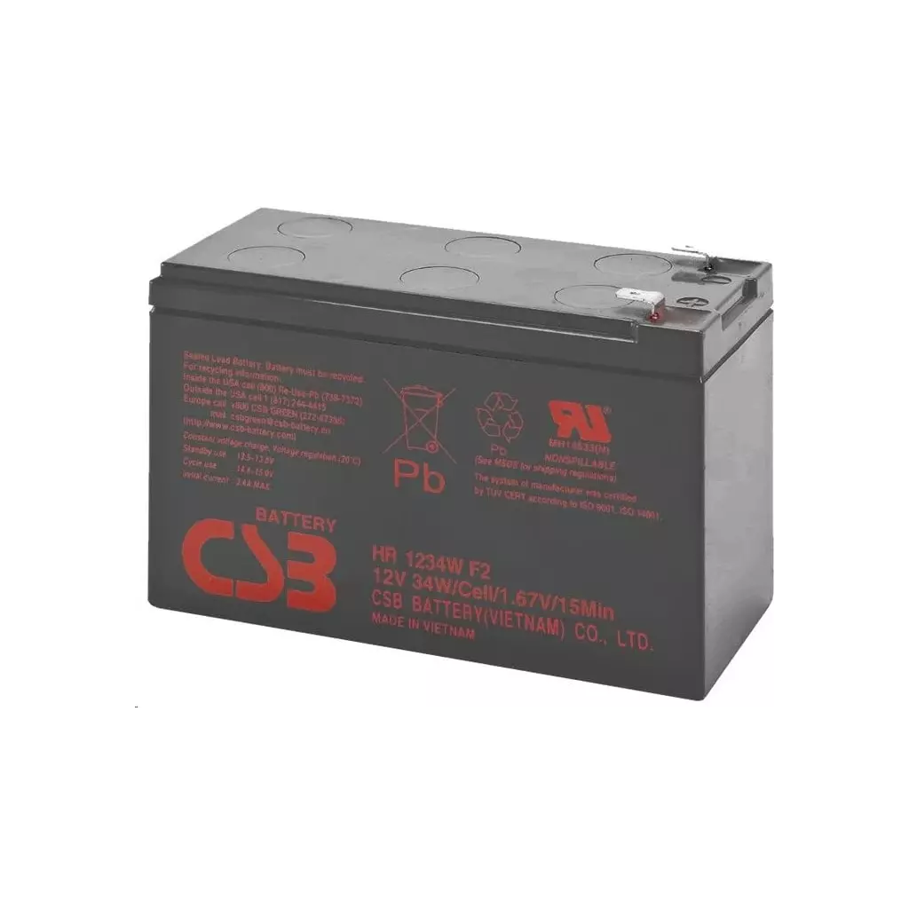 Obrázek produktu EATON náhradní baterie k UPS, 12V, 9Ah - černá