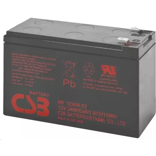 obrázek produktu EATON náhradní baterie k UPS, 12V, 9Ah - černá