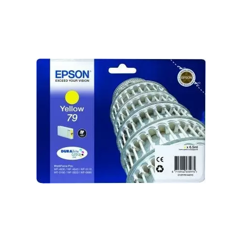 obrázek produktu Epson T7914 Yellow, 6,5ml, pro série WF-5110DW,WF-5190DW,WF-5620DWF,WF-5690DWF - originální - žlutá/yellow