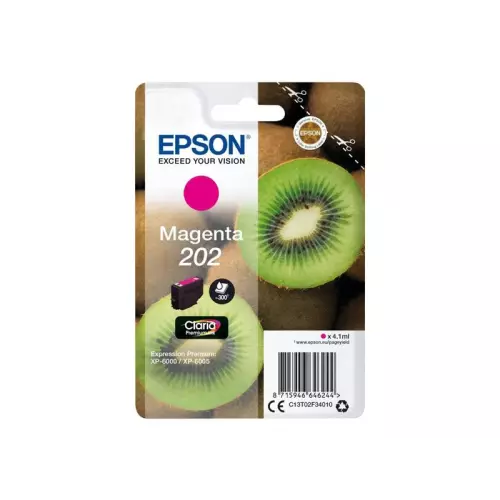 obrázek produktu Epson 202 Magenta, purpurová - originální - purpurová/magenta