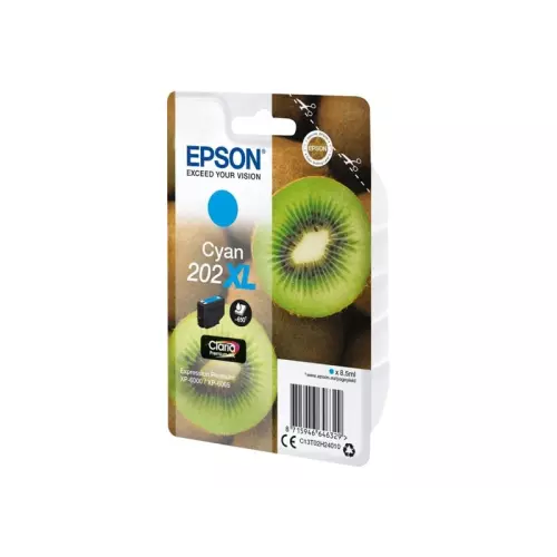 obrázek produktu Epson 202XL Cyan, azurová - originální - azurová/cyan