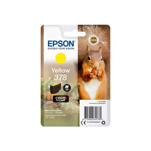 obrázek produktu Epson 378 Claria Photo HD Ink Yellow, žlutá - originální - žlutá/yellow
