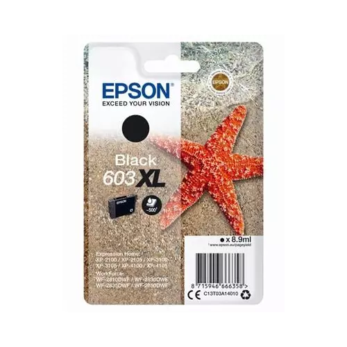obrázek produktu Epson Singlepack Black 603XL černá - originální - černá/black