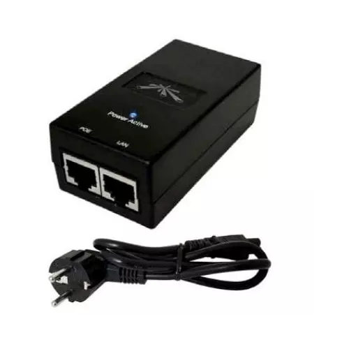 obrázek produktu Ubiquiti POE-24, 24V, 1A, 24W, napájeci zdroj s integrovaným PoE injektorem
