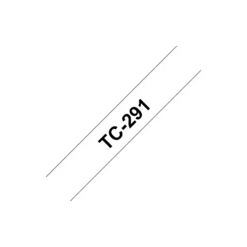 obrázek produktu Brother TC-291 bílá / černá (9mm)