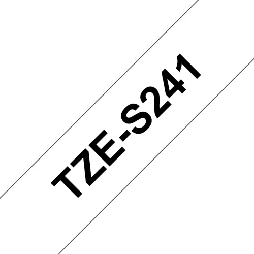 obrázek produktu Brother TZE-S241, bílá / černá (18mm, laminovaná)