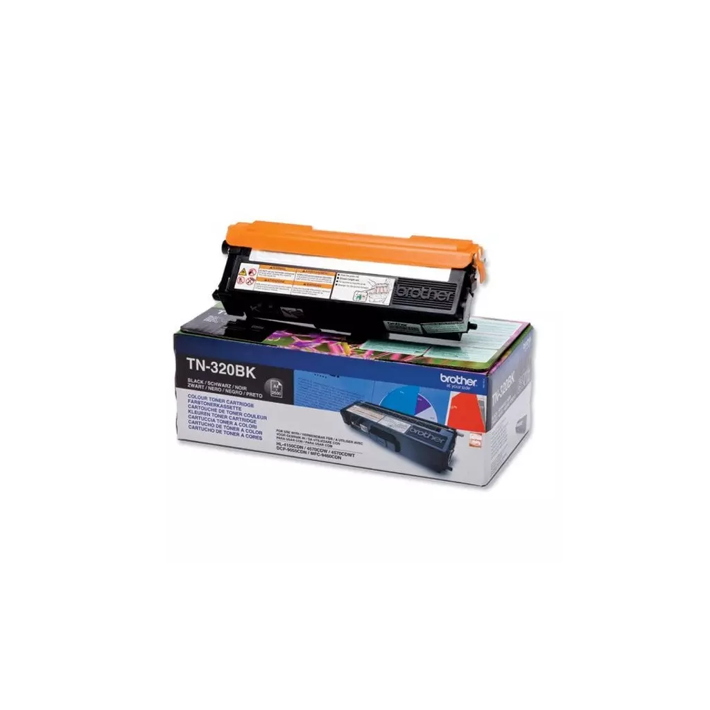 Obrázek produktu Brother toner TN-320BK, black (2,500 stran) - originální