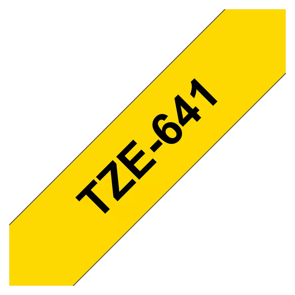 Obrázek produktu Brother TZ-641, žlutá / černá (18mm, laminovaná)