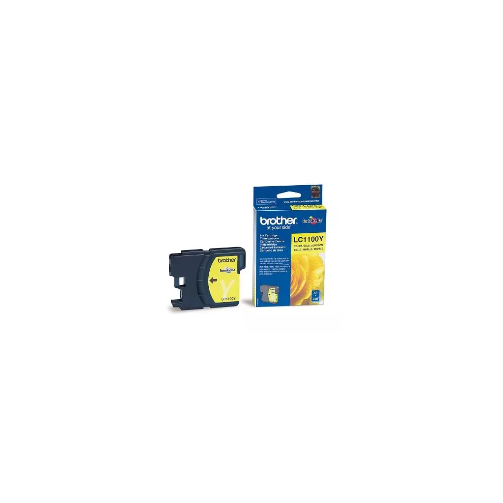Obrázek produktu Brother inkoust LC-1100Y yellow (325 stran) - originální - žlutá/yellow