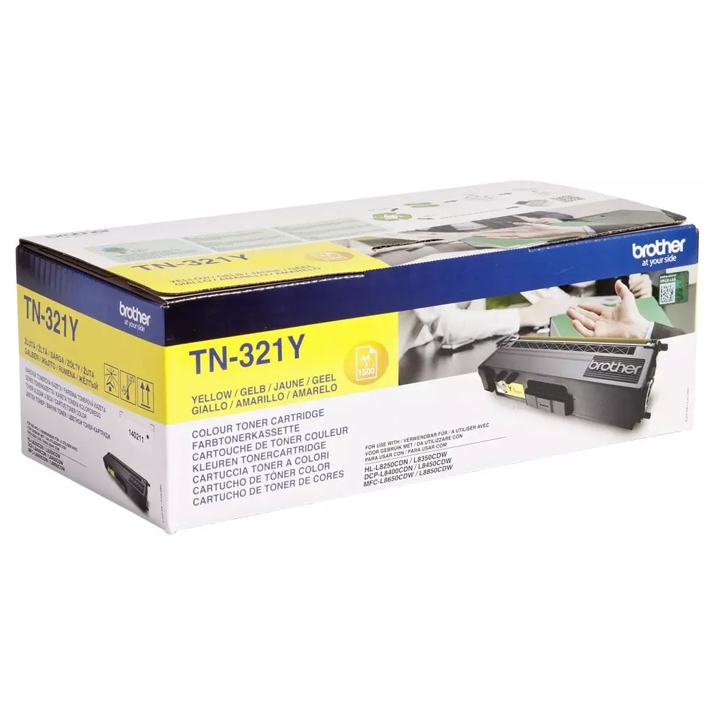 Obrázek produktu Brother toner TN-321Y, yellow (1 500 stran) - originální