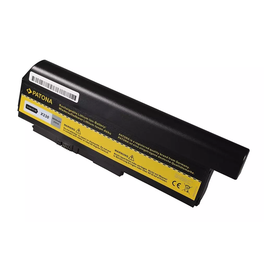 Obrázek produktu Patona PT2791 - LENOVO ThinkPad X230/X220 6600mAh Li-Ion 10,8V - černá