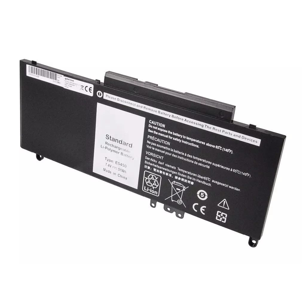 Obrázek produktu Patona PT2495 - Dell Latitude E5450 7000mAh Li-Pol 7,4V 8V5GX - černá