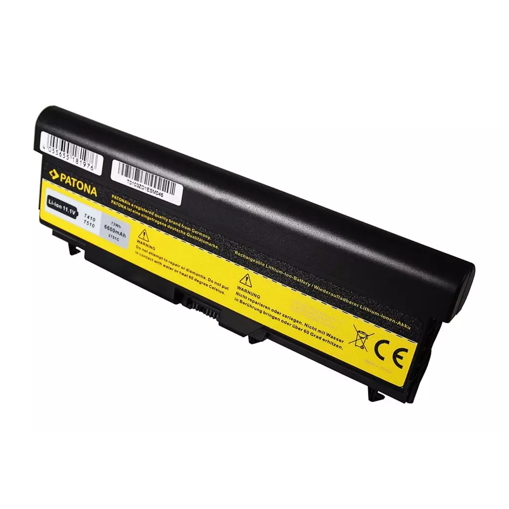 Obrázek produktu Patona PT2751 - Lenovo ThinkPad E40 E50 6600mAh 11,1V - černá