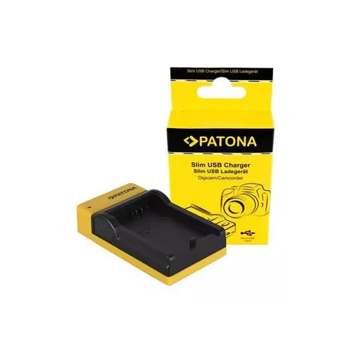 obrázek produktu Patona nabíječka pro Foto Canon LP-E6, slim, USB