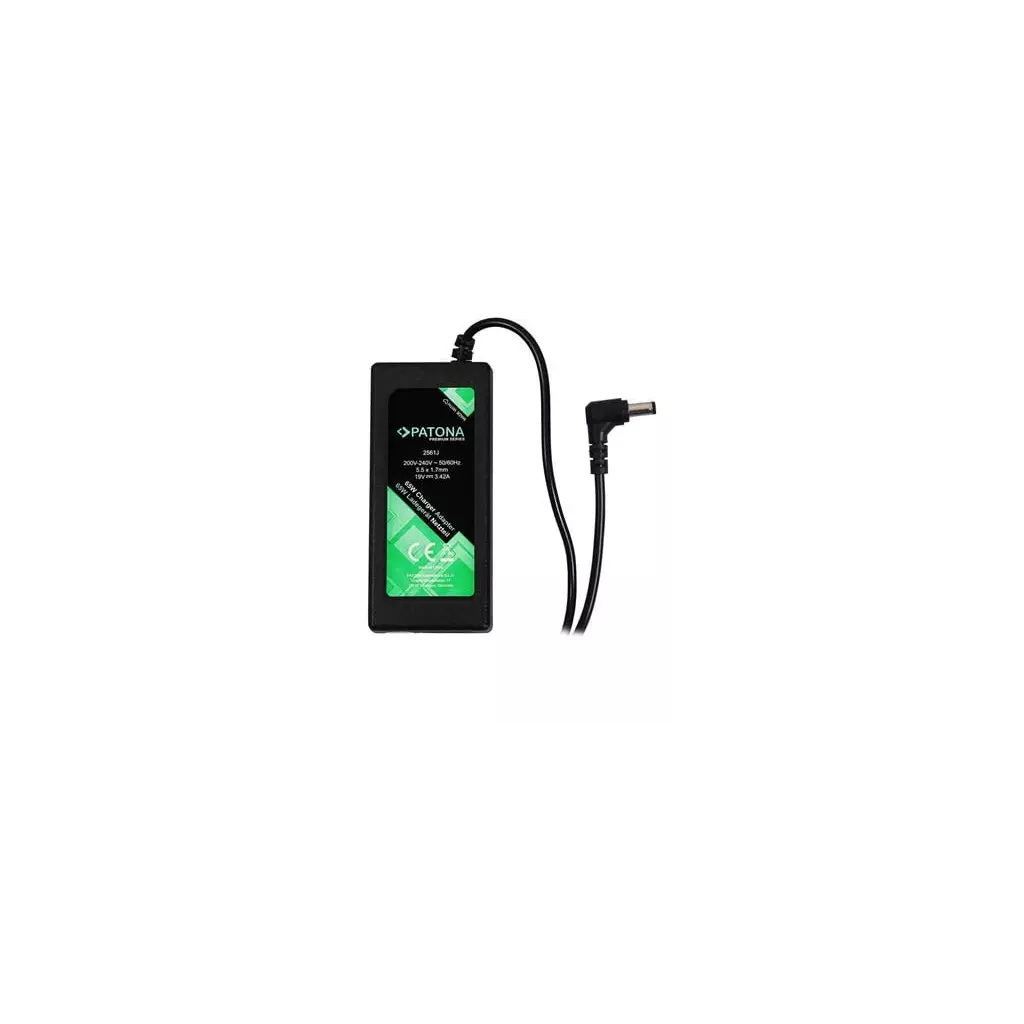 Obrázek produktu Patona PT2561 Premium, notebookový adaptér, Acer, 5,5 x 1,7mm, 19V/3.42A, 65W - černá