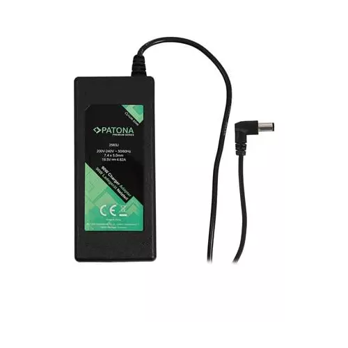 obrázek produktu Patona PT2563 Premium, notebookový adaptér, Dell, 7,4 x 5mm, 19,5V/4.62A, 90W - černá