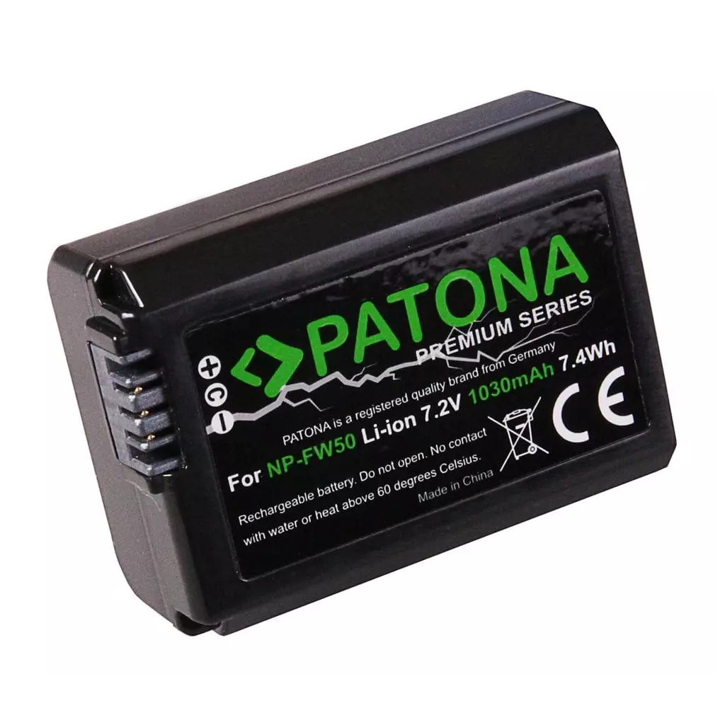 Obrázek produktu Patona PT1248 - Sony NP-FW50 1030mAh Li-Ion PREMIUM