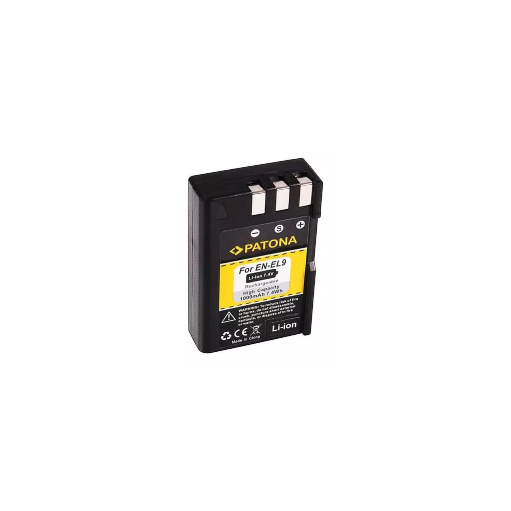 Obrázek produktu Patona PT1040 - Nikon EN-EL9 1000mAh Li-Ion