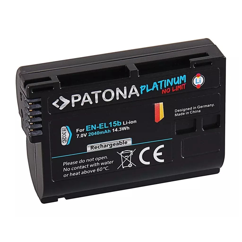 Obrázek produktu Patona PT1302 - Nikon EN-EL15B 2040mAh Li-Ion Platinum