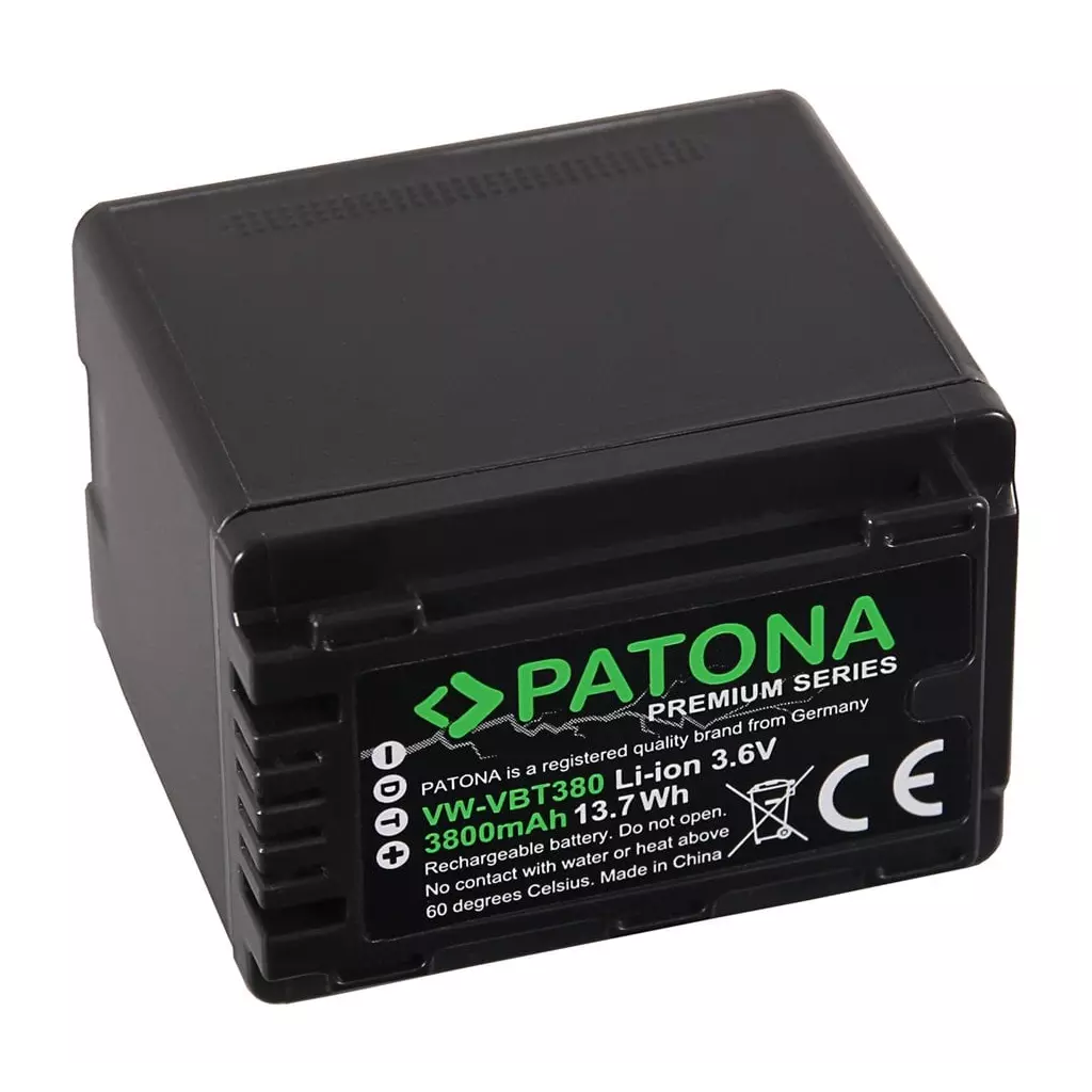 Obrázek produktu Patona PT1257 - Panasonic VW-VBT380  4040mAh Li-Ion Premium