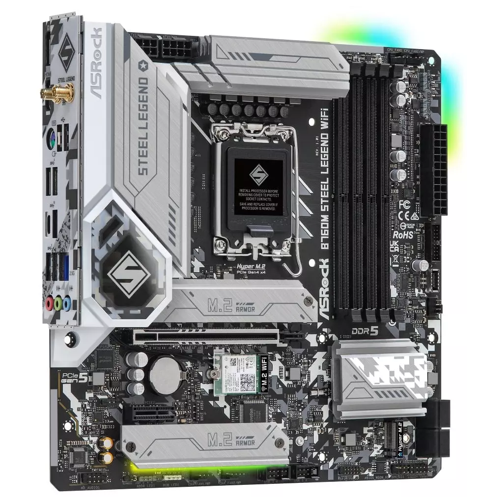 Obrázek produktu ASRock B760M STEEL LEGEND WIFI