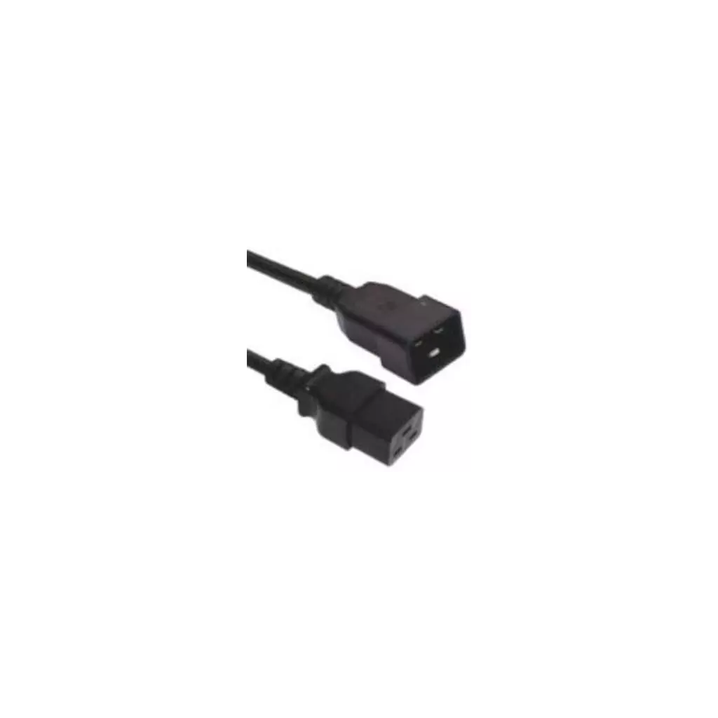 Obrázek produktu PremiumCord Kabel síťový prodlužovací 230V 16A 3m, konektory IEC 320 C19 - IEC 320 C20