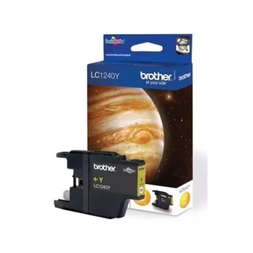obrázek produktu Brother inkoust LC-1240Y, yellow (600 stran) - originální - žlutá/yellow