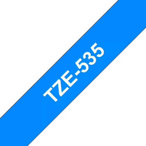 obrázek produktu Brother TZe-535, modrá / bílá 1 ks (12mm, laminovaná)