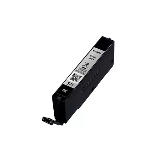 obrázek produktu CANON CLI-571 BK, černý, originální - černá/black