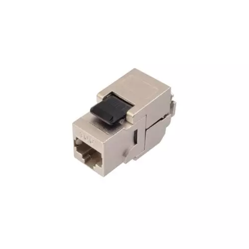 obrázek produktu SOLARIX keystone 10G, CAT6A, STP, RJ45, černý, samořezný