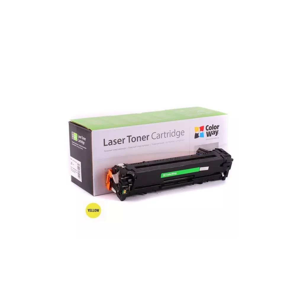 Obrázek produktu ColorWay kompatibilní toner s HP CB542A/ žlutá/ 1400 str.