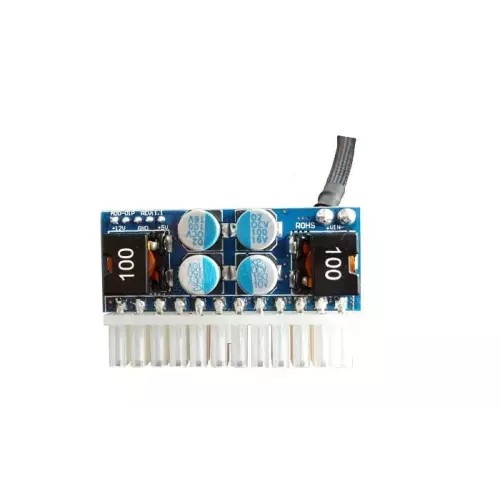 obrázek produktu Eurocase měnič DC/DC (in 12V/out ATX) 90W pico PSU - mini, 24pin - modrá