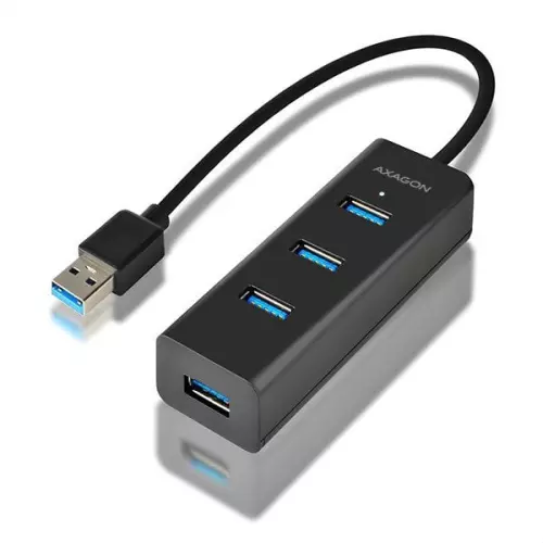 obrázek produktu AXAGON HUE-S2B 4x USB3.0 Charging hub - černá