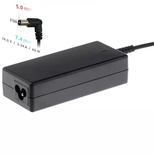 obrázek produktu Akyga AK-ND-05 19.5V/3.34A 65W 7.4x5.0mm + pin - černá