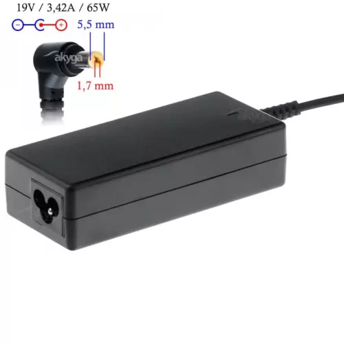 obrázek produktu Akyga AK-ND-06 19V/3.42A 65W 5.5x1.7mm - černá