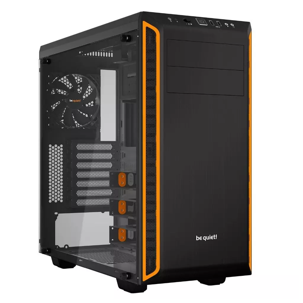 Obrázek produktu be quiet! Pure Base 600 Window Orange - černá