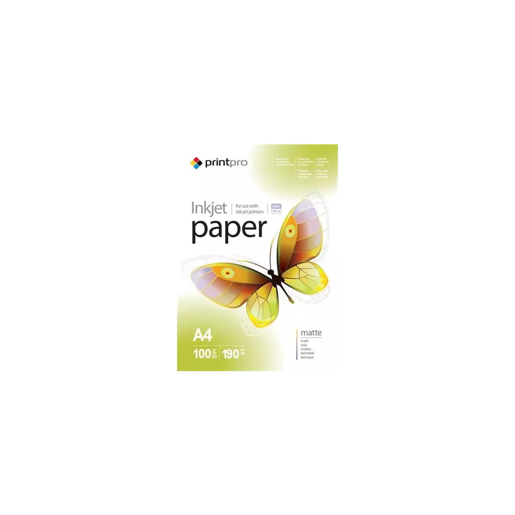 Obrázek produktu ColorWay PrintPro fotopapír matný 190g/m2, A4/ 100 listů